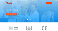 Desktop Screenshot of certifigroup.com